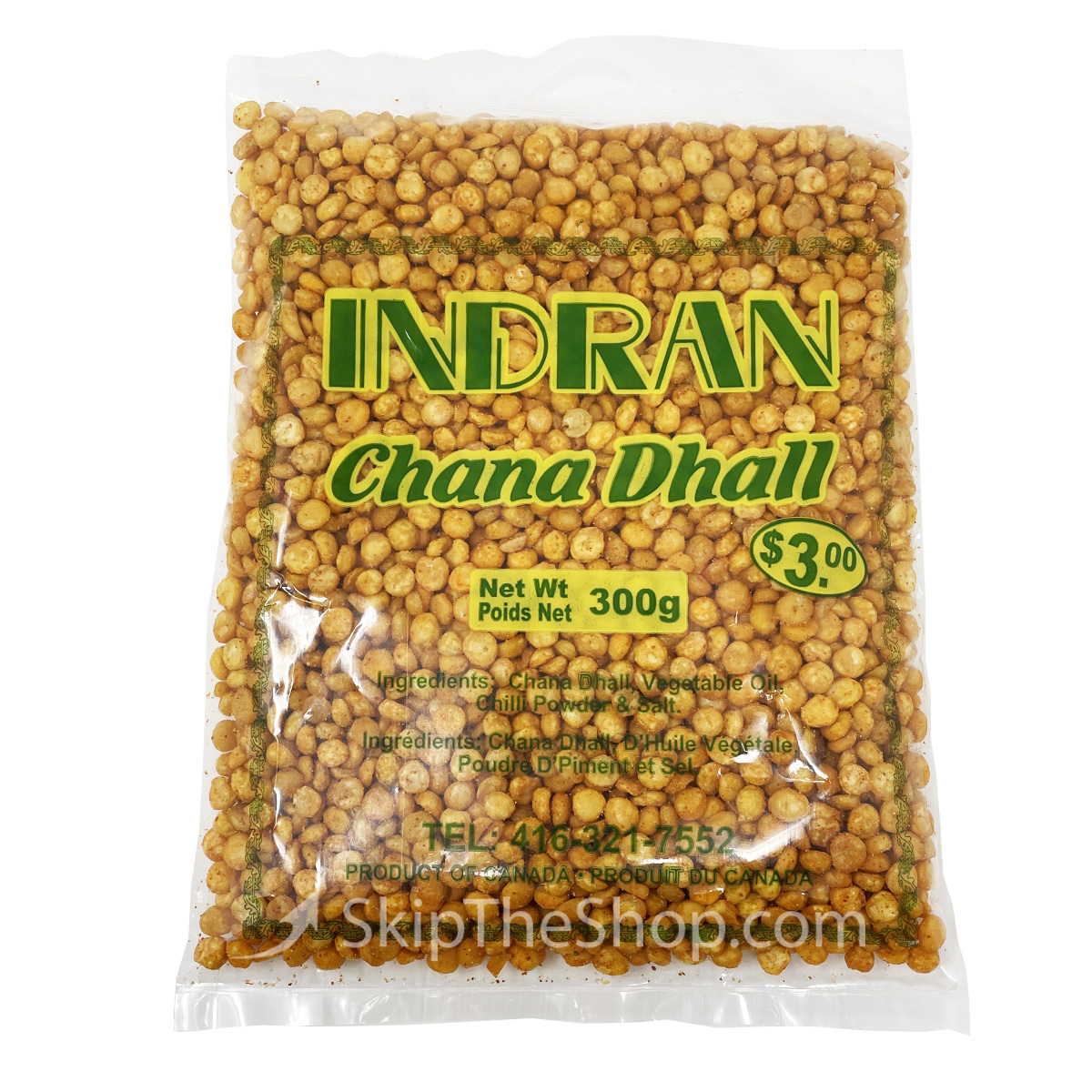 Indran Chana Dhal (Pack) 300g