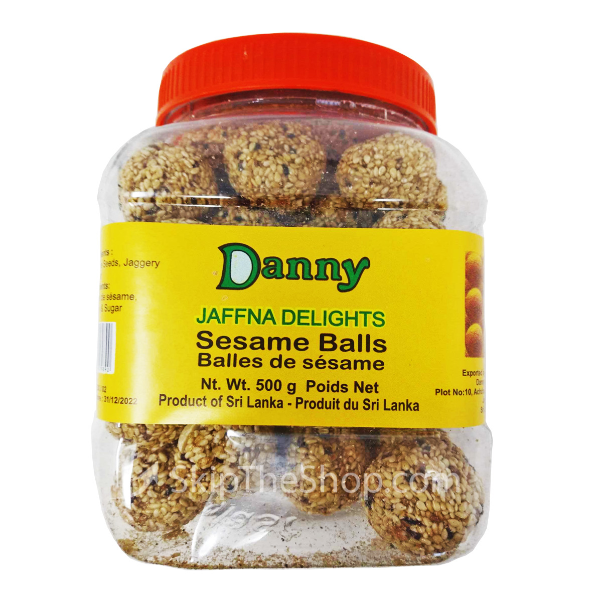 Danny Sesame Balls (Bottle) 500g